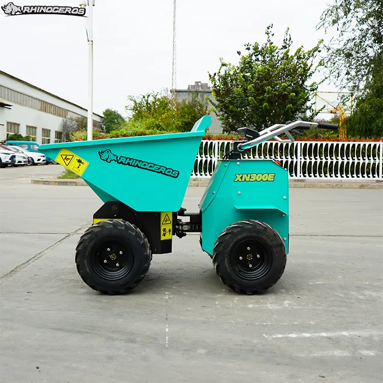 Rhinoceros XND300 Mini electric Dumper Hydraulic Professional Power Barrow