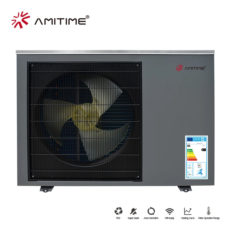 Professional Manufacturer A+++ Wifi Water Tank All In One Air To Water Air Source Domestic Hot Water R32 Heat Pump 12kW