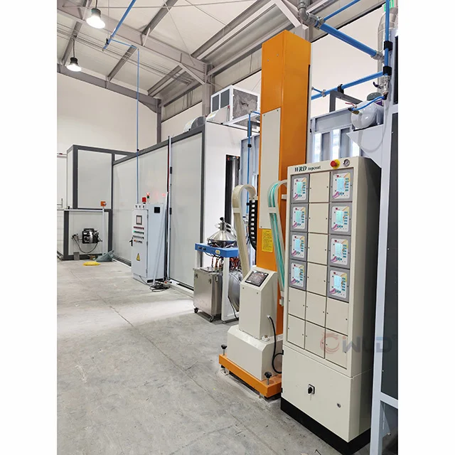 WLD2024 Metal parts / Window / Door Automatic Powder Coating Line For Industrial Products Production