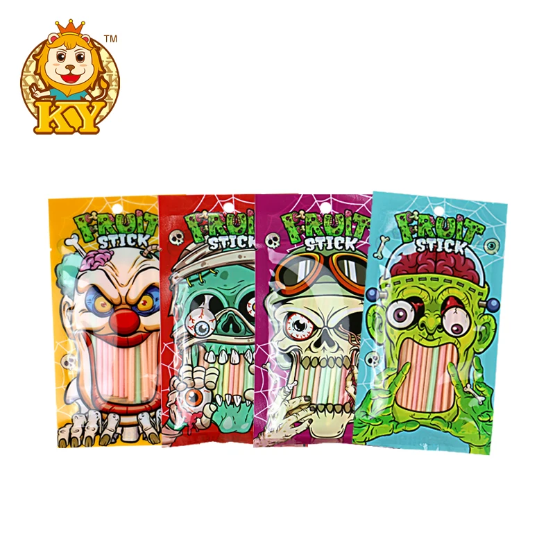 hot selling wholesale fruity flavor sweet cc stick powder candy for Halloween