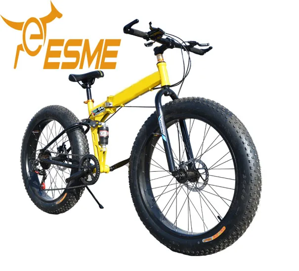 New Design Adults High Quality Steel Fat Tire 26*4.0 24 Speed Manufacturer Mtb Mountain Beach Bike Snow Bike Fat Tire Bicycle