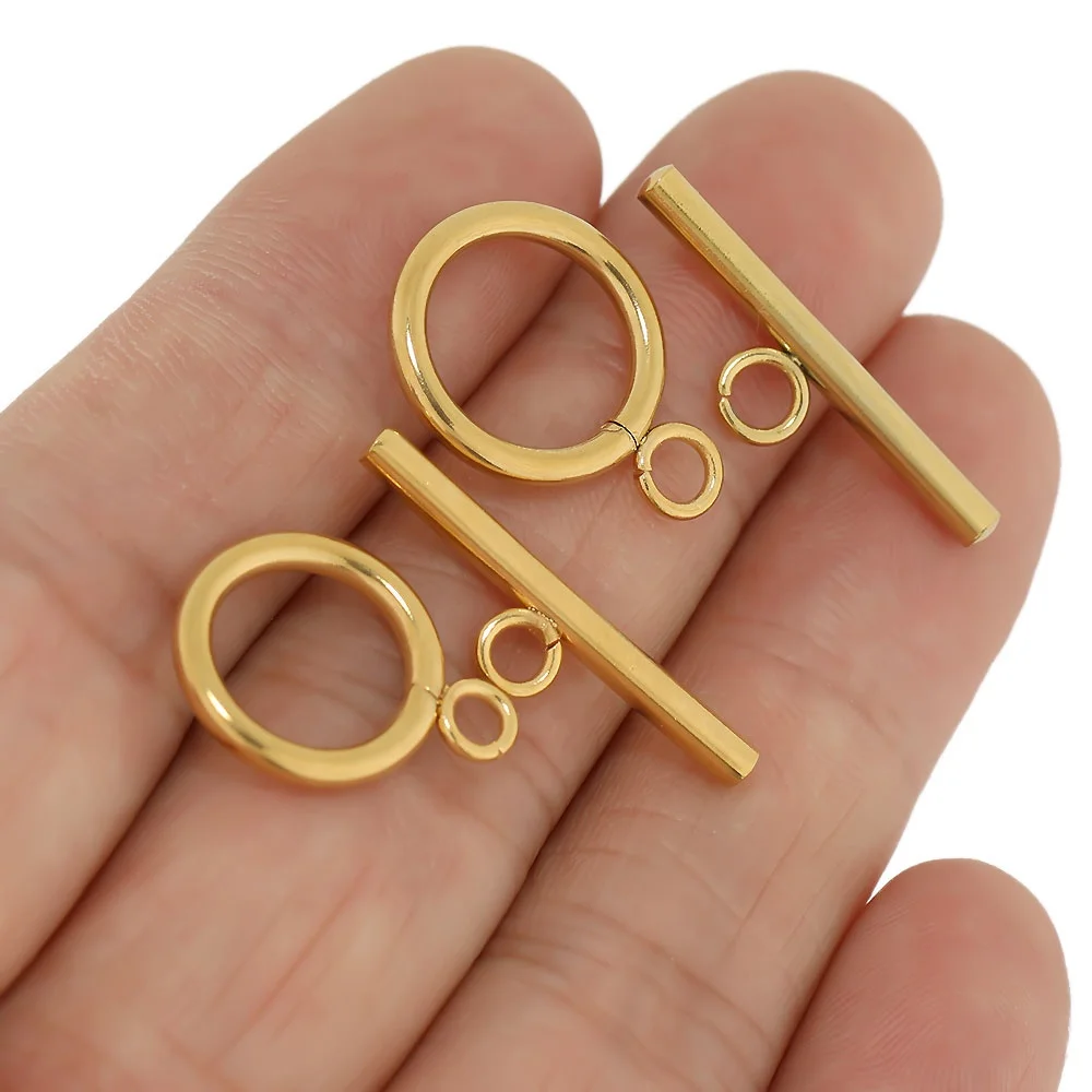 Necklaces Connectors Bracelets Hook Crafts Accessories Stainless Steel OT Clasp Jewelry Making Accessories