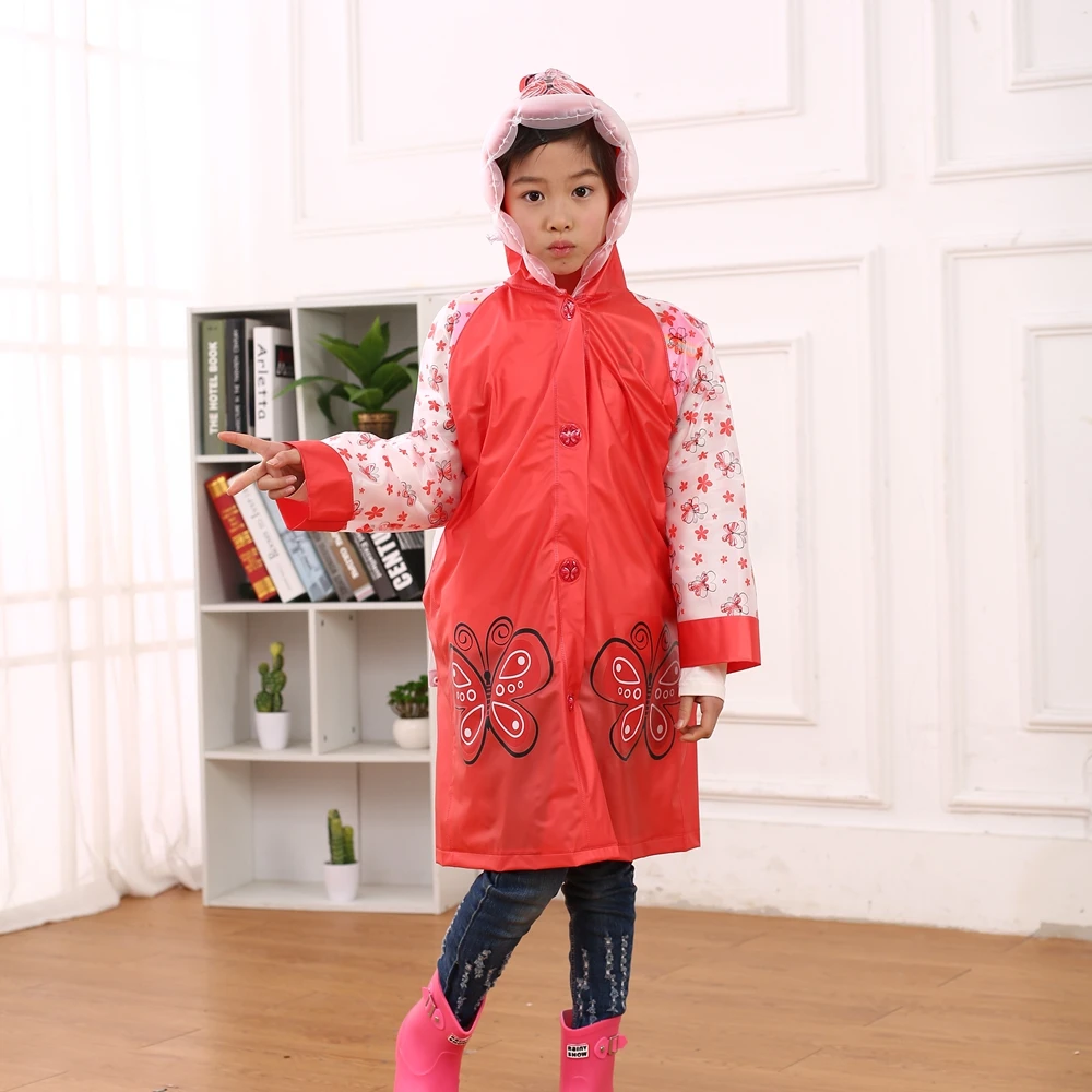 Children Favorite Cute Raincoat Protect Book Bag In The Rain