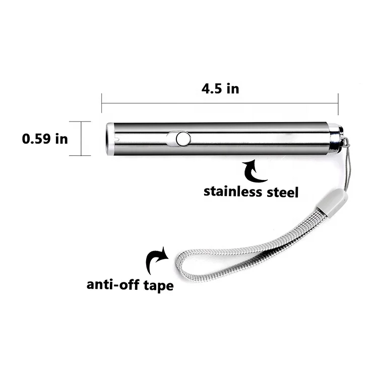 High Quality LED Chaser Pet Interactive Laser Pointer Cat Toy for Cat