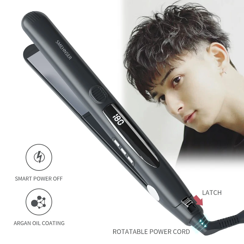 Factory Wholesale Hair Straightener with Steam Private Label Ionic Hair Straightener  Electric Ceramic Coating LCD Z2