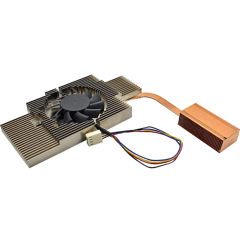 Source manufacturer wholesale copper sheet Al fin integrated machine cooling module fan aluminum radiator