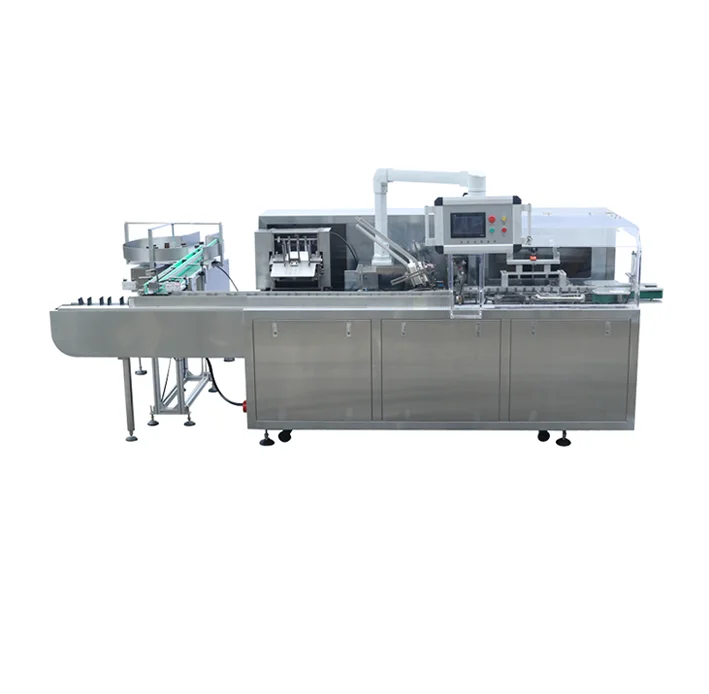 Factory direct Automatic Cartoning machine for cosmetics or bottle boxing