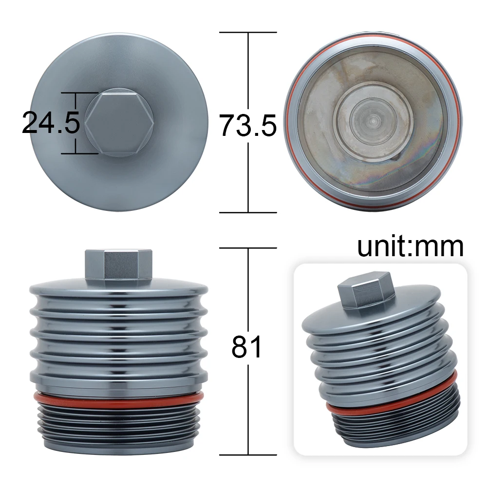 Корпус масляного фильтра, кованый корпус масляного фильтра из алюминиевого сплава для BMW N20 N26 N52 N54 N55 B48 B58 EA888