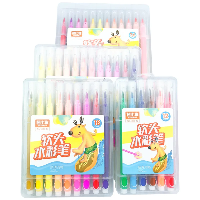 Children Colors Water-Based Acrylic Paint Marker Pen Set For Student Drawing