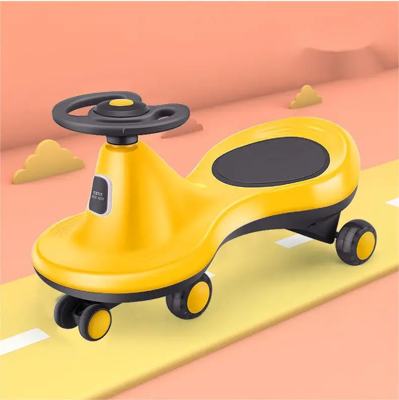 Baby Twister 1-6 Years Old With Music Mute Wheel Swing Toy Boys Girls Slide Swing Twist Car