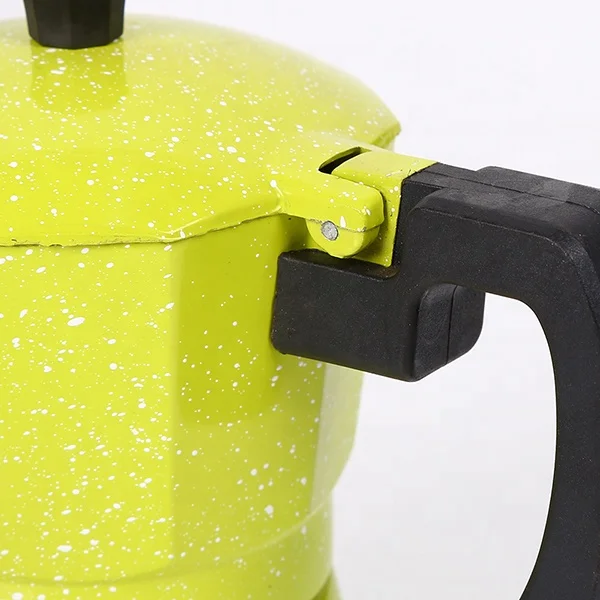 stovetop coffee maker with strong handle
