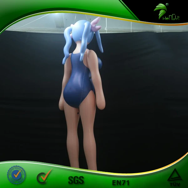 
3M Tall Anime Girl Inflatable Swimsuit Girl Hongyi Girl Inflatable Sph 
