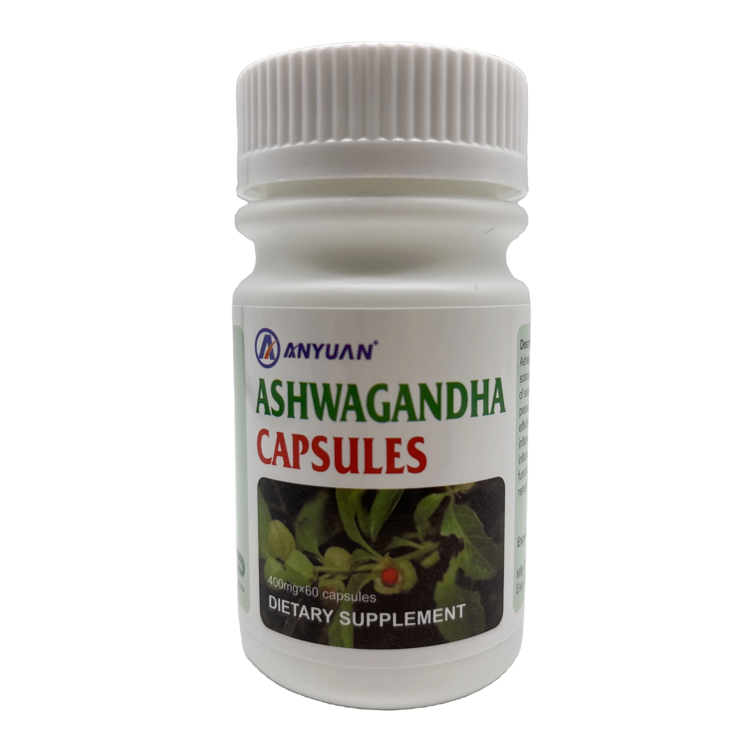 High Potency Ashwagandha Capsules Natural Energy & Focus Enhancer for Health
