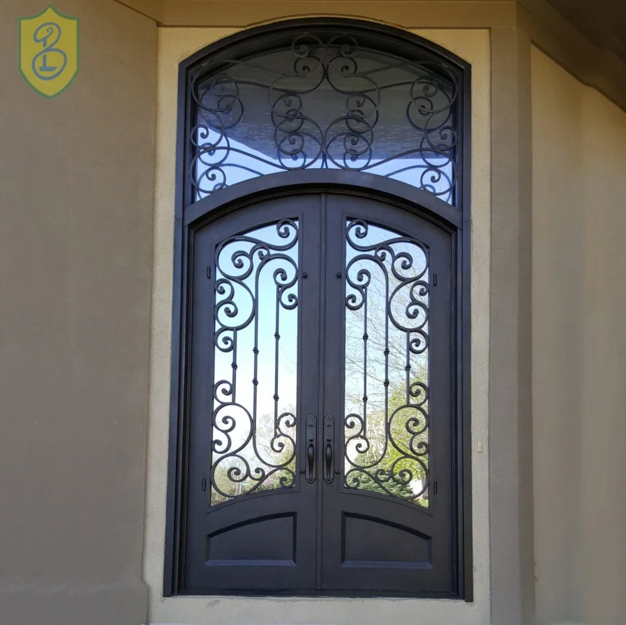 Защитный дом по современной разумной цене модели защитных металлических дверей кованые железные двери защитные металлические наружные