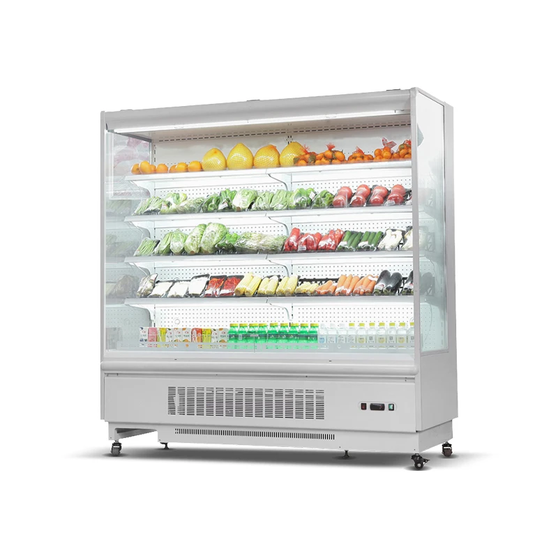Sandwich Panel Glass Door Walk in Cooler Freezer Cold Room For Supermarket