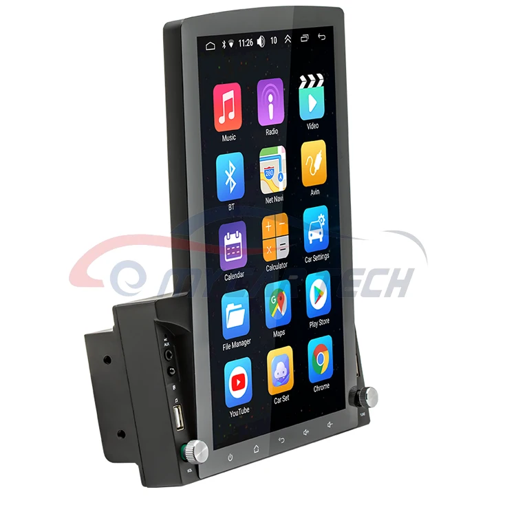  Автомагнитола 2 Din на Android с сенсорным экраном 10 1 дюйма Wifi Bt MirrorLink + 16 ГБ Mp5 плеер