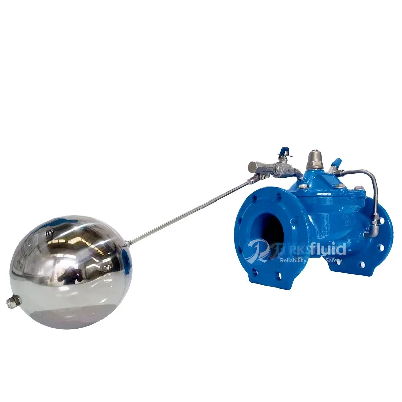 Factory price DN100 DN200 Water Level Control Valve Ductile Iron Flange Float Control Valve PN10 PN16 for Water