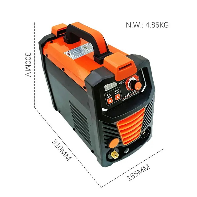 New Premium Quality Inverter Stainless Steel MIG Welder Machine 200A Output Current for Home or Construction Use