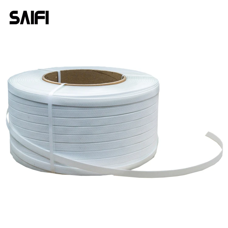 China Customized Printed Polypropylene Strip Plastic Packaging PP Strapping Tape for Packing