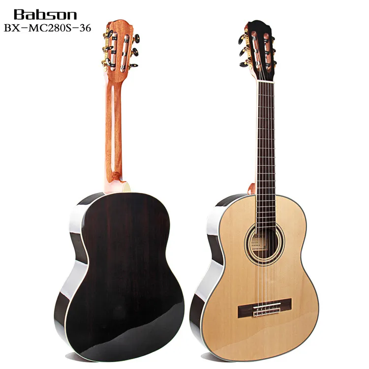 High Quality Mini Guitar 3/4 36 Inch Nature Spruce Top Solid Wood Handmade 6 Nylon Strings Travel Classical Acoustic Guitare