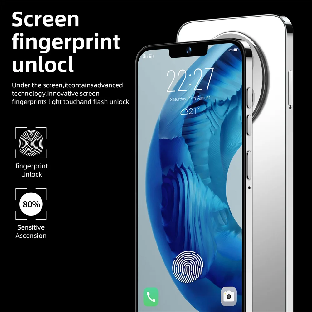 Mate50 PRO MAX 16GB+1TB 6.5 Inch Mate 50 Celular PRO MAX Full Display Android 12 Mobile Cell Smart Phone Android Phone