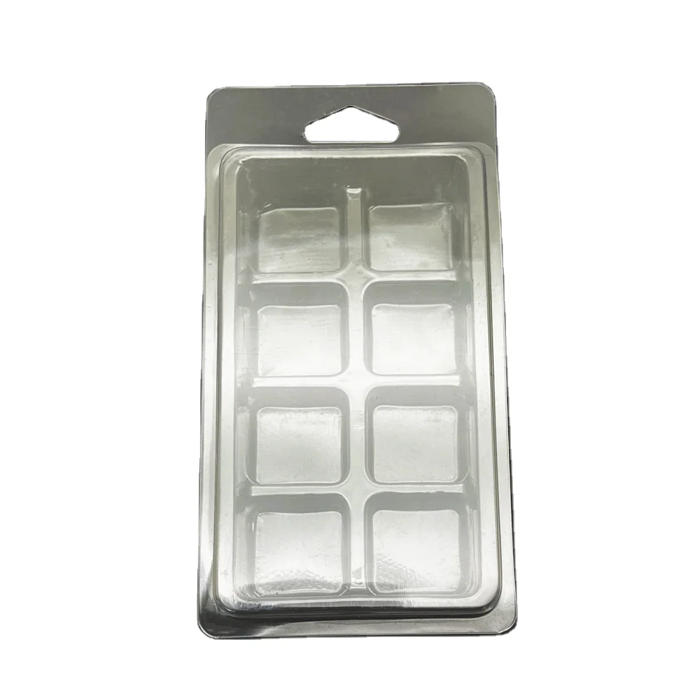 Christmas Round Plastic Wax Melt Clam Shell Clamshells Custom Shape For Wax Melts Clamshell Packaging Wax Melt Star Shaped