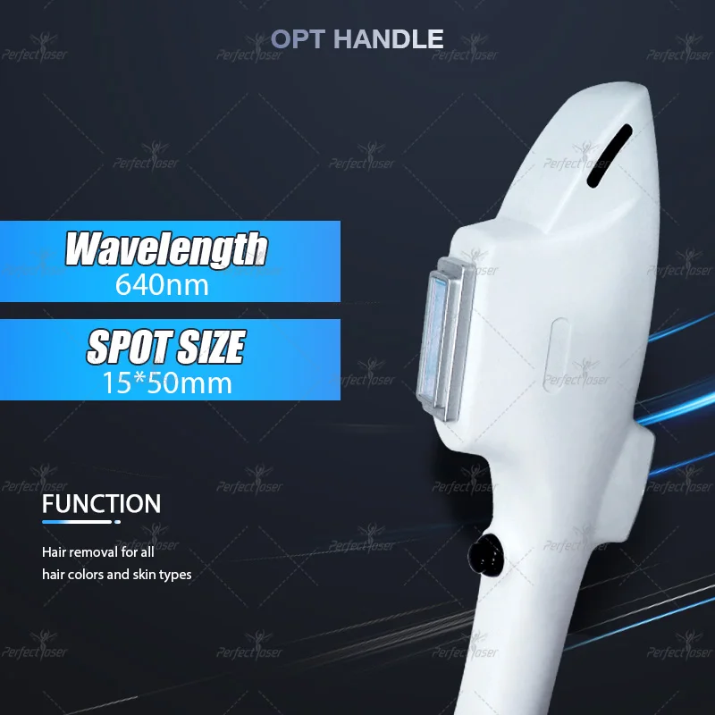 Perfectlaser 430 480 530 560 640nm IPL Laser Skin Rejuvenation Beauty Machine Professional 3500W OPT SHR IPL Laser Machine