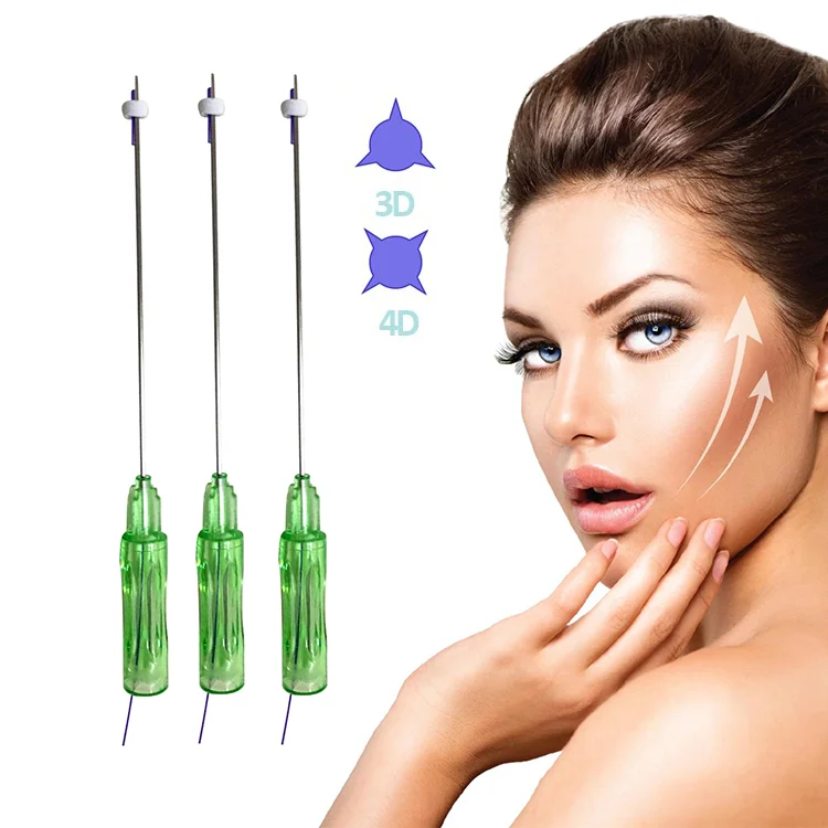 2022 Free shipping pdo thread lift korea thread pdo cog 3d 21g60mm for pdo fox eye