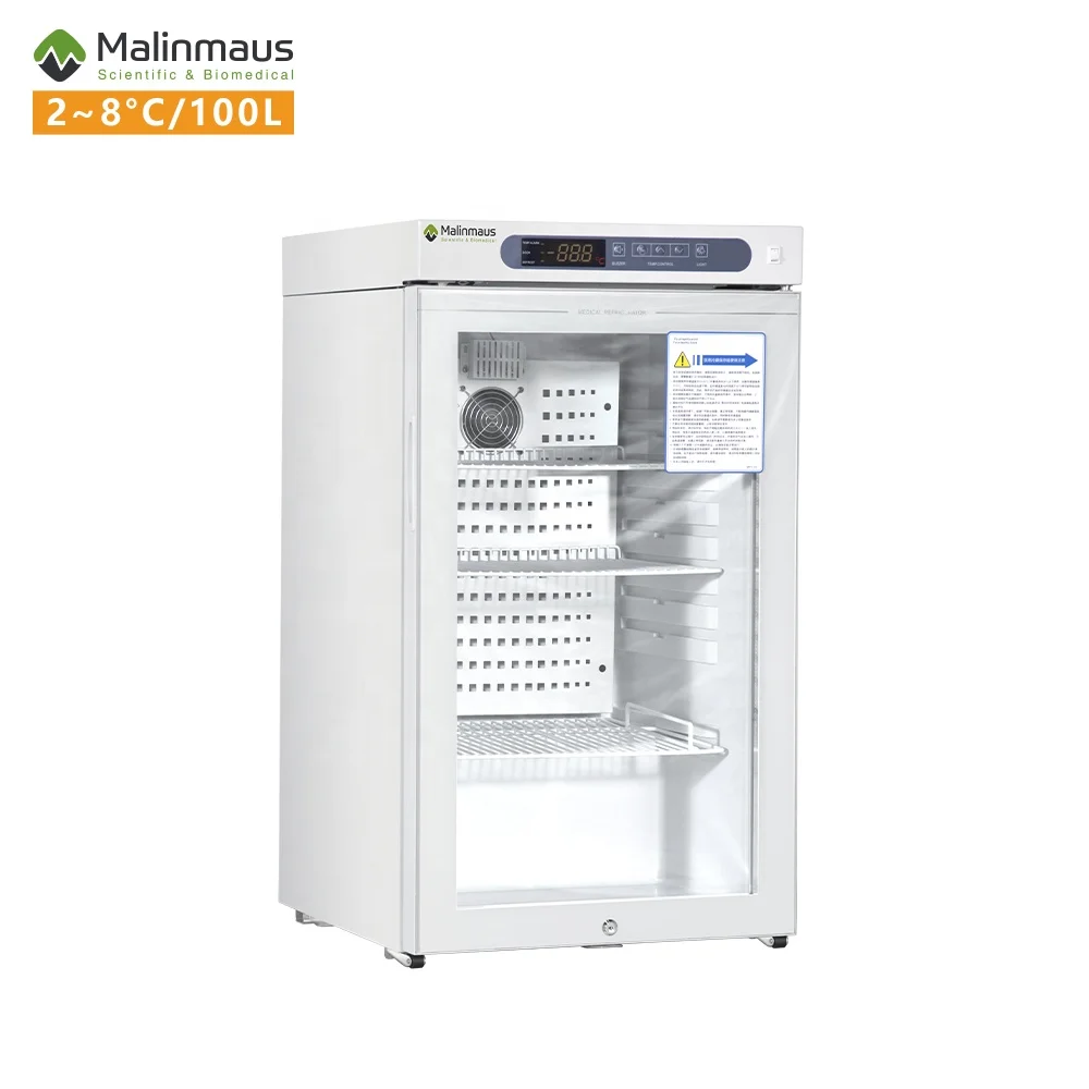 HOT sales Malinmaus 2~8 degree medical refrigerator for lab hospital laboratory vaccine clinic pharmacy use
