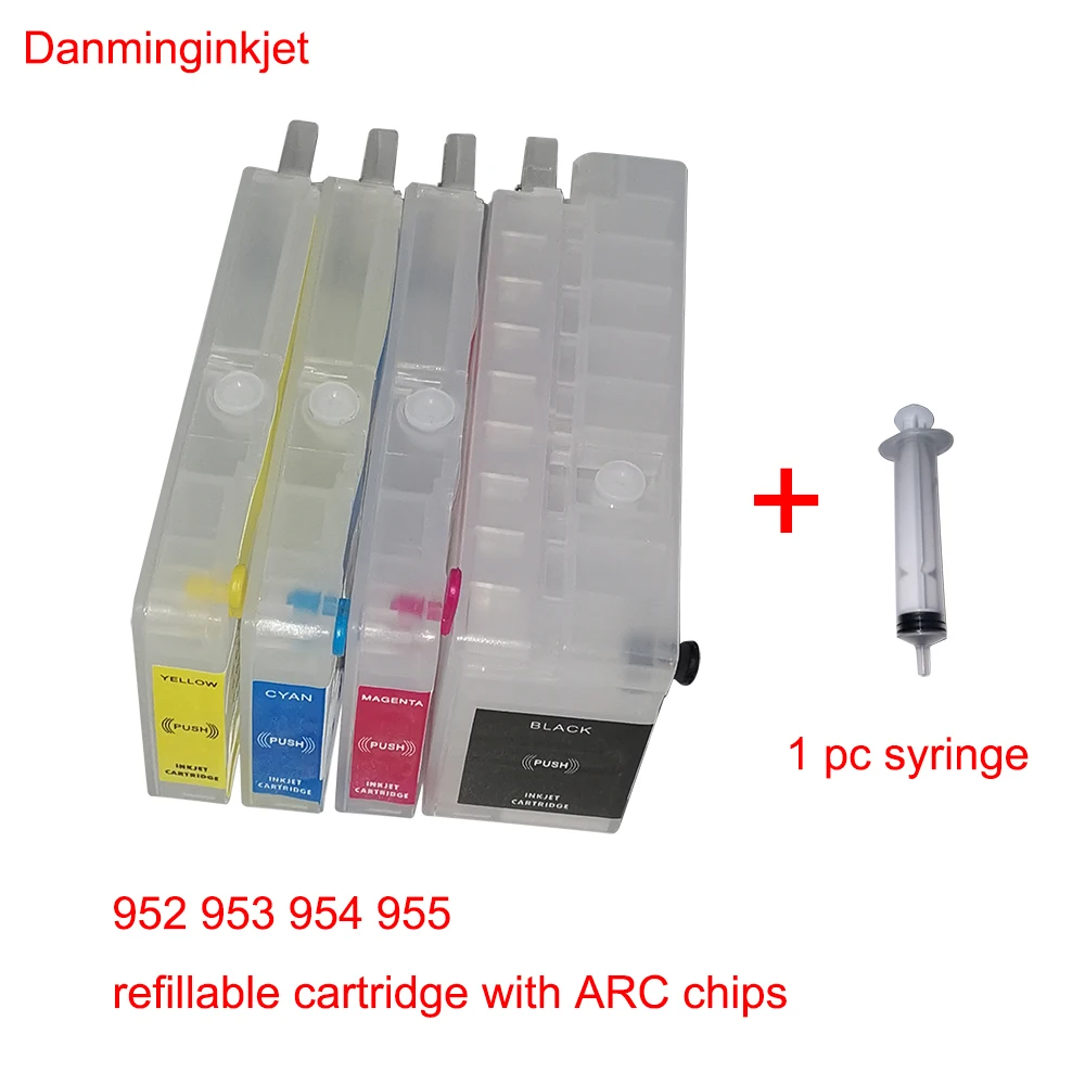 952 954 953 XL Ciss Continuous Ink Supply System For HP OfficeJet Pro 7740 Wide Format All in One printer With Auto Reset Chip