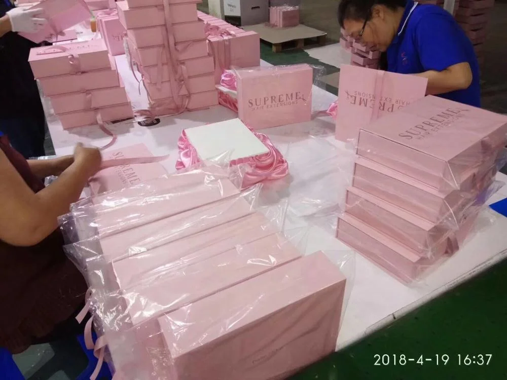 Wholesale Custom Logo Premium Gift Box Luxury Large Package Cardboard Paper Wig Clothing Magnetic Packaging Box