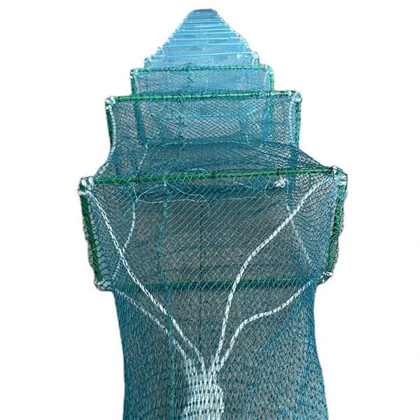fagriculture cage great wall long train fishing trap with PE and nylon net