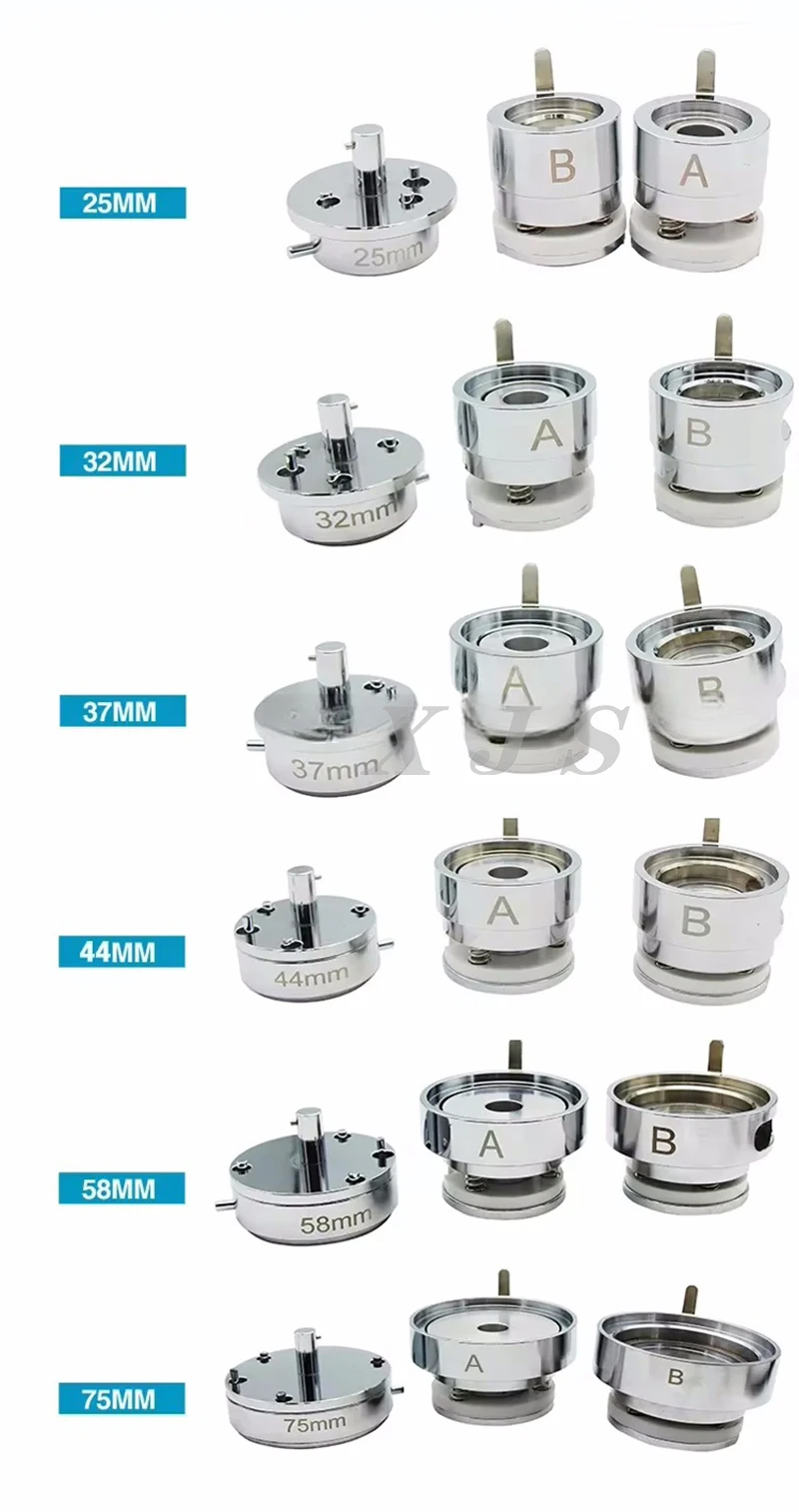 Wholesale High Quality covered button machine Badge Making Machine Manual button making machine Pin Button Maker