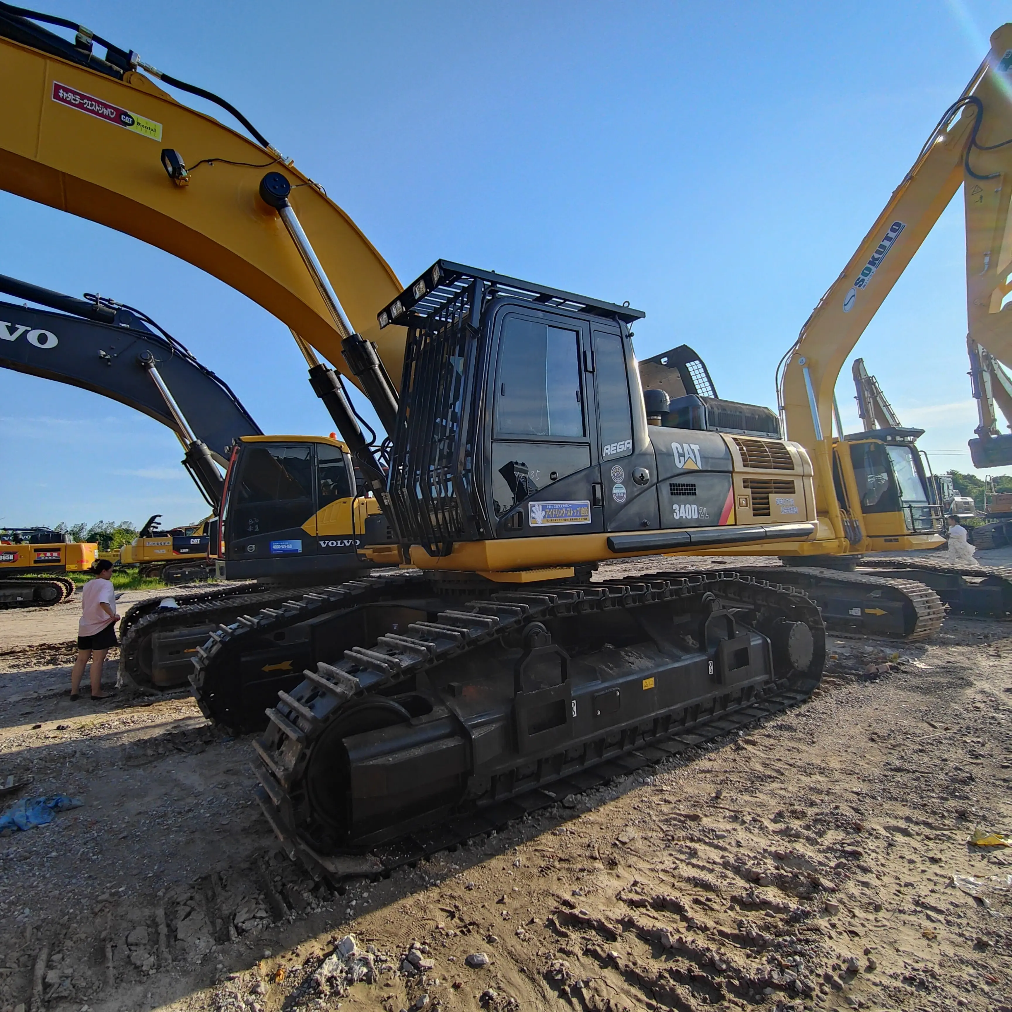 Экскаватор caterpillar 340D2L 336D 330D JAPAN CAT хорошая цена 40-тонный экскаватор