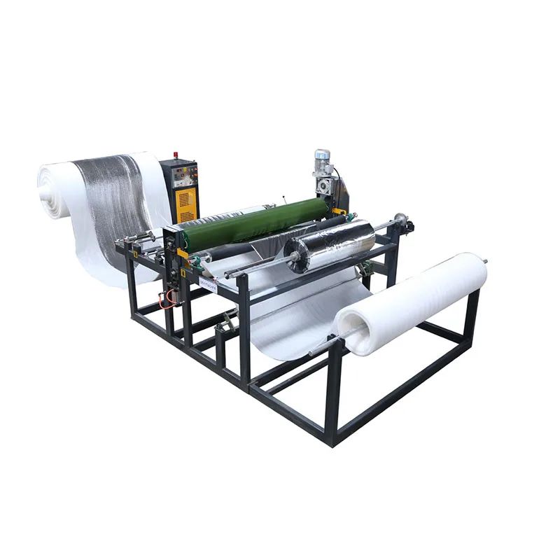 Plastic Extruders Coated Aluminium Foil Polyethylene Foam Sheet Laminator EPE Thickening And Laminating Machines