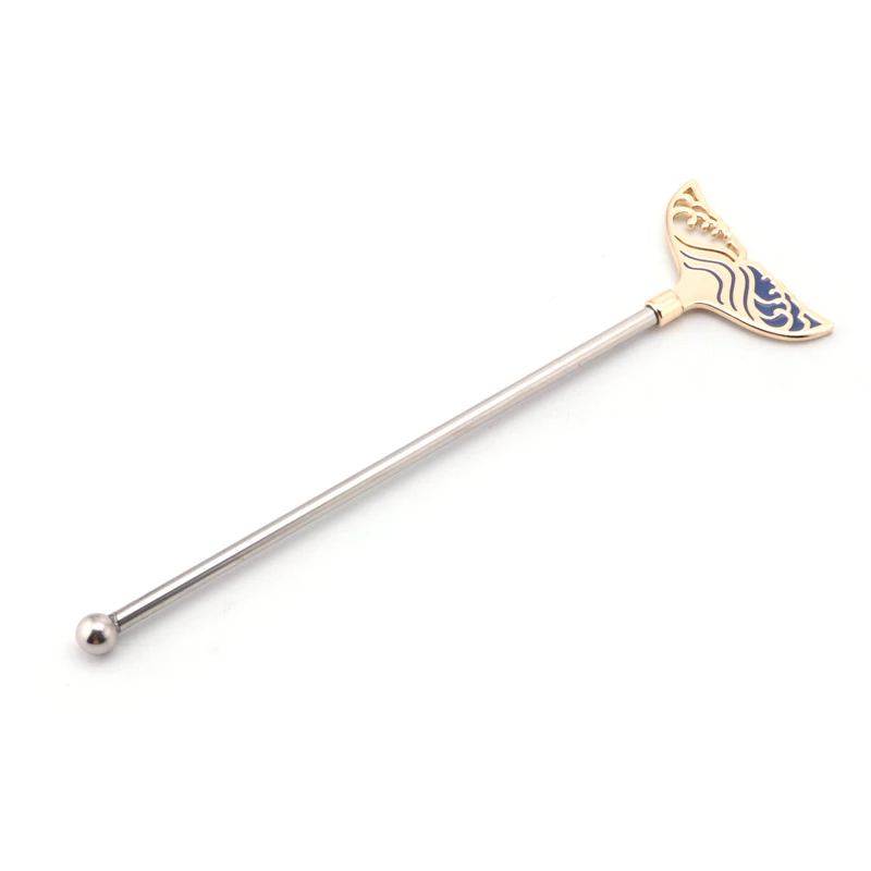 Горячая Распродажа, металлические эмалевые коктейльные палочки для перемешивания кофе, стеклянные палочки для перемешивания