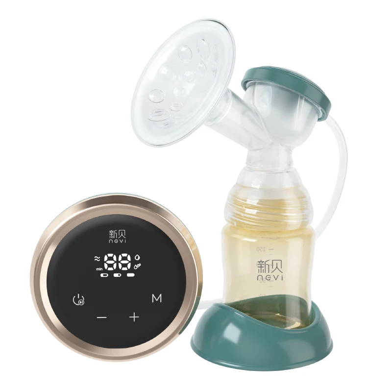 Single Breast Pump Electric New Design BPA Free Portable Silicone Electric Drive with CE / EU Certification