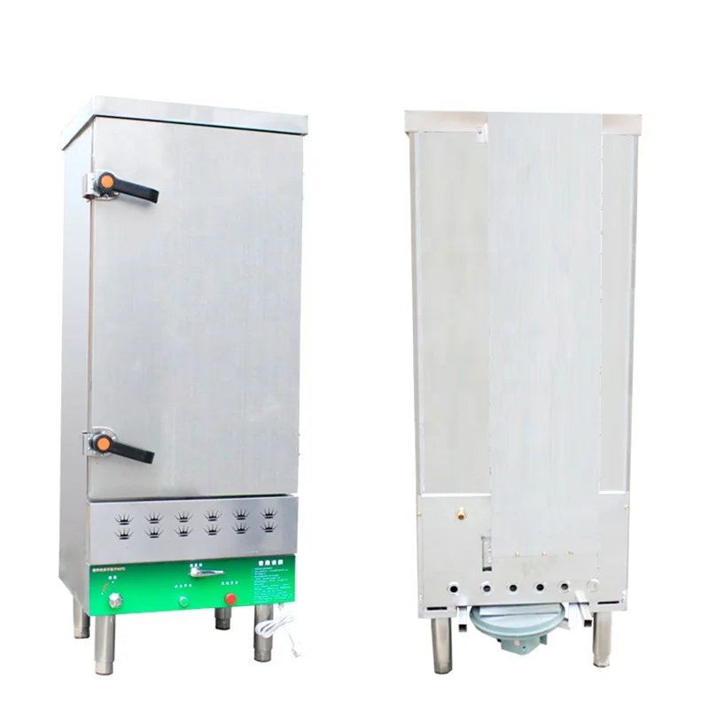 6/8/10/12/24 tray rice noodle maker steamer tray green oil stainless steel steam rice steaming cart