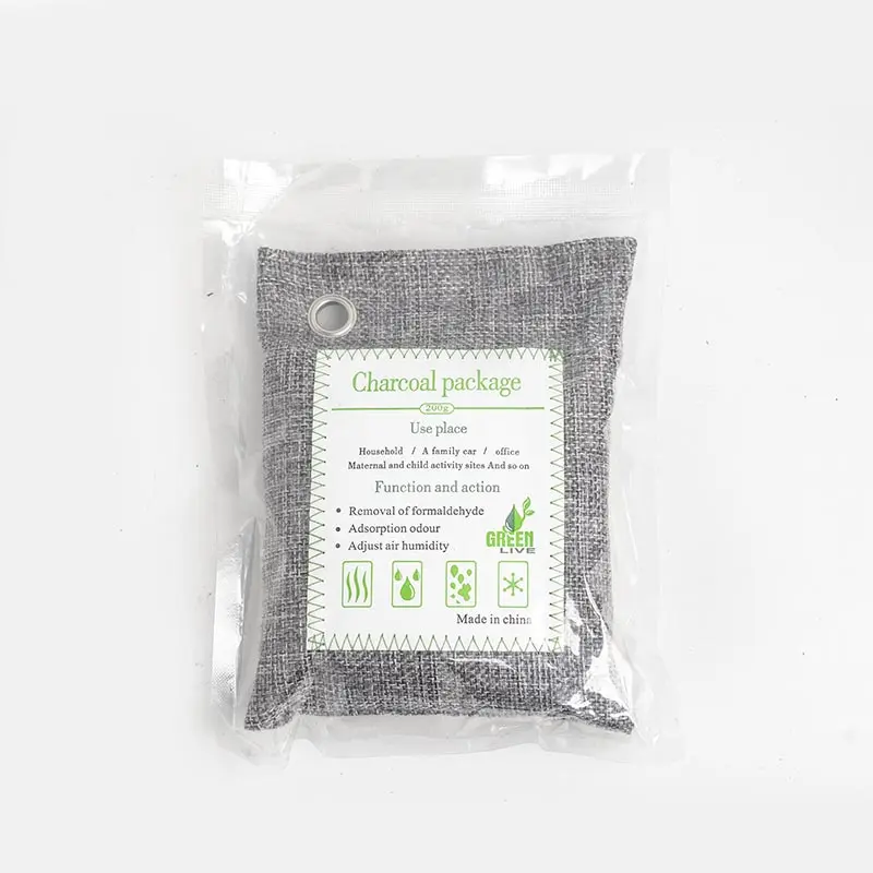 Healthy Charcoal Air Purifying Bag Activated Carbon Bag For Car Shoe Deodorizer