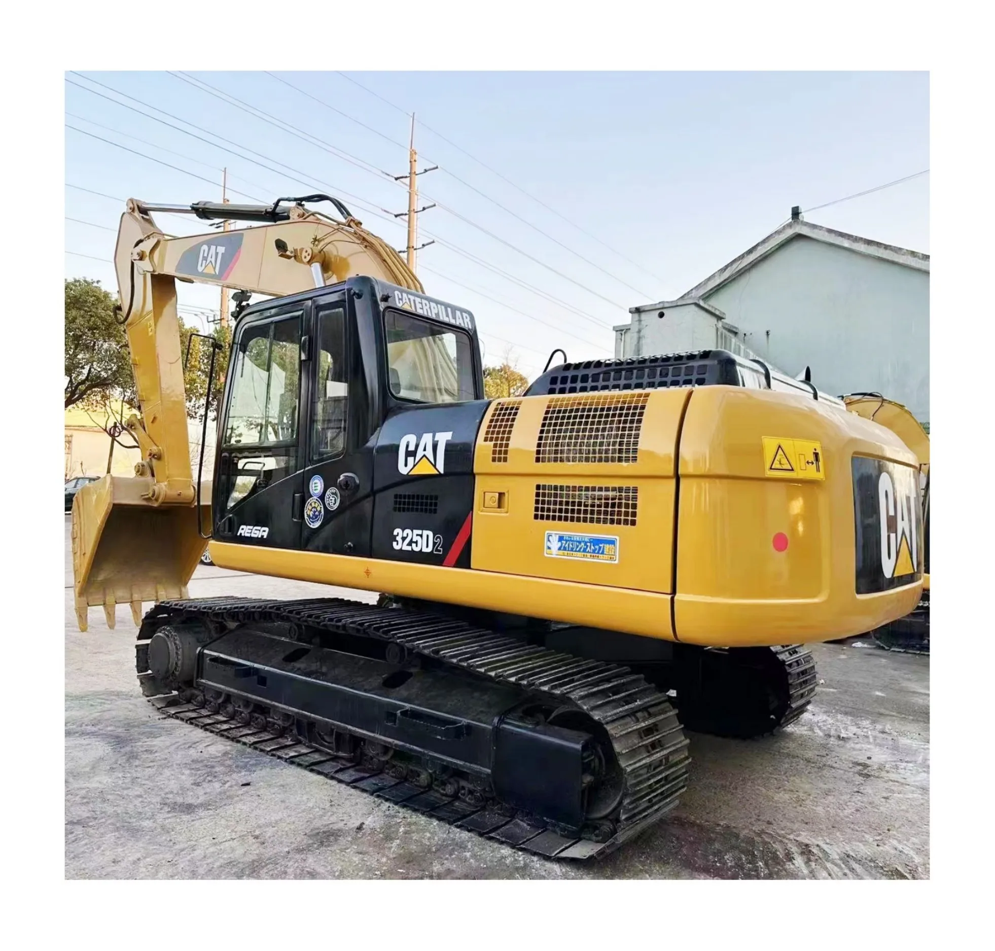 Подержанная строительная машина CAT 320D 325D 330 D экскаватор для продажи гусеничная техника б/у Подержанные экскаваторы