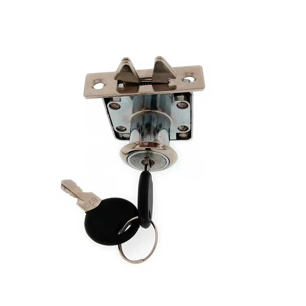 Wholesale 202 Zinc Alloy Drawer Lock With Steel Double Bolts Office Desk Lock Cylinder Furniture Locks