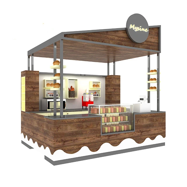 Boba tea store design cafe bar display shop juice cabinets beer kiosk for mall