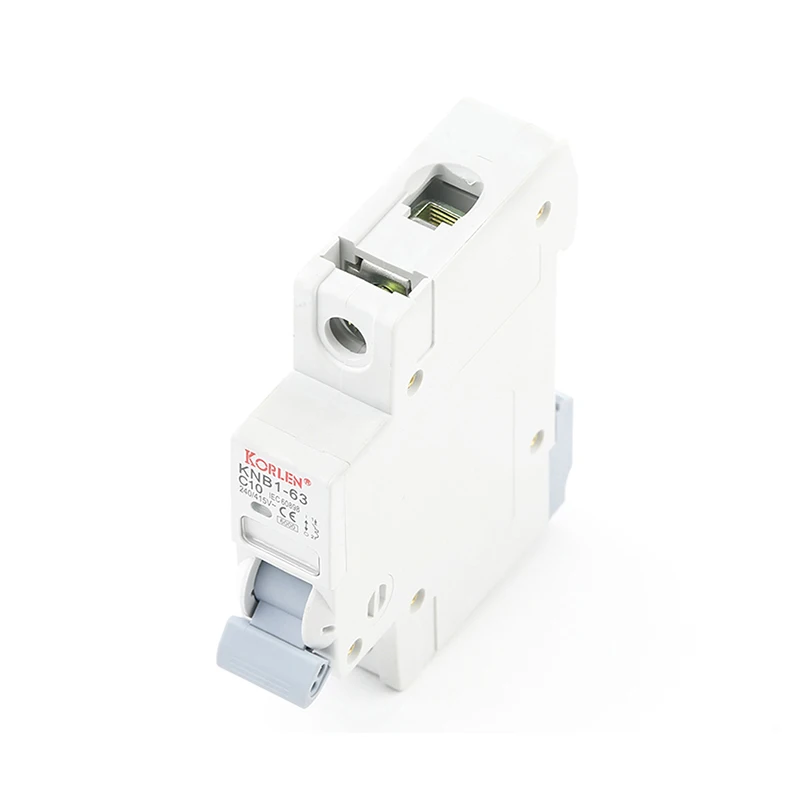 Korlen Best Selling ODM/OEM Factory Circuit Breakers 63A 50A 40A B/C/D MCB Current Overload Protection AC Mini Circuit Breaker
