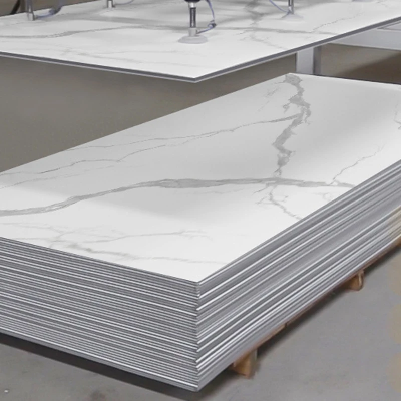 High Glossy Pvc Marble Sheet for Interior Wall Decoration Good Quality Uv