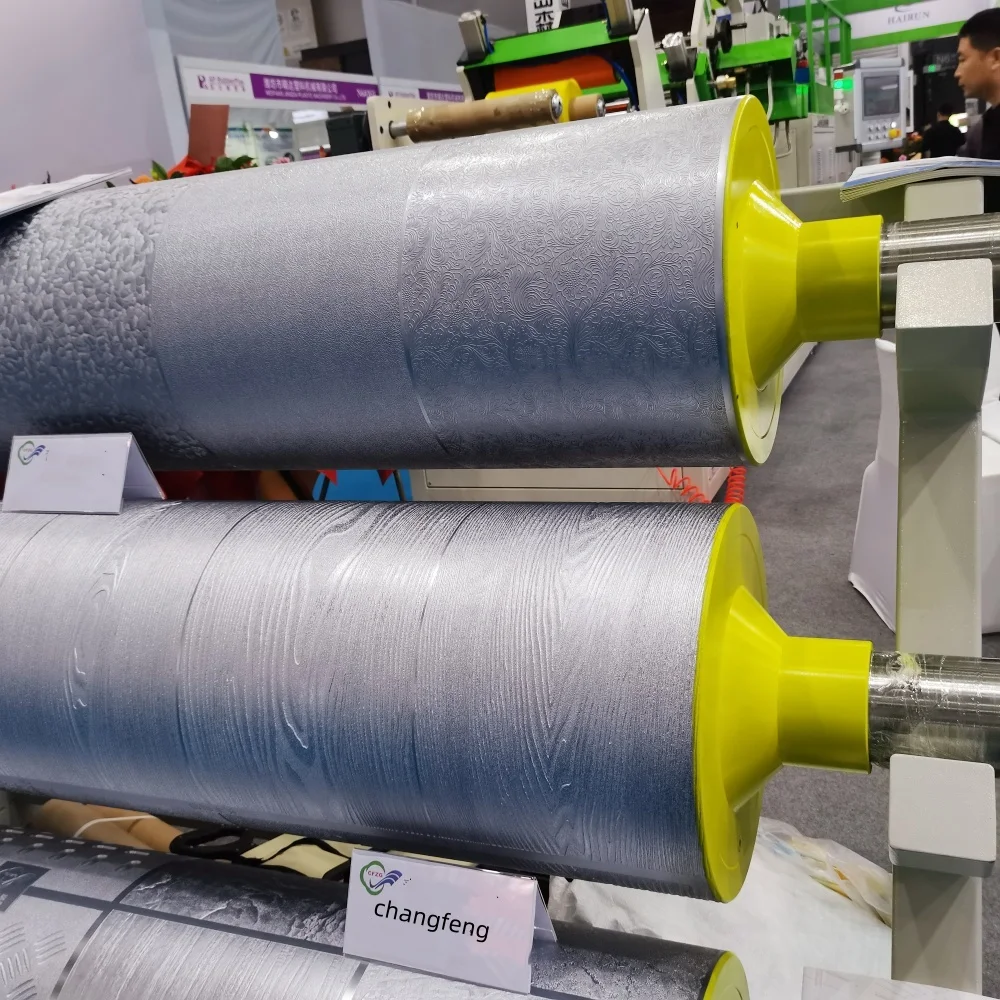 Hot sale Embossing Cylinder Roller Embossing Roller For PP/PS/PVC/PET