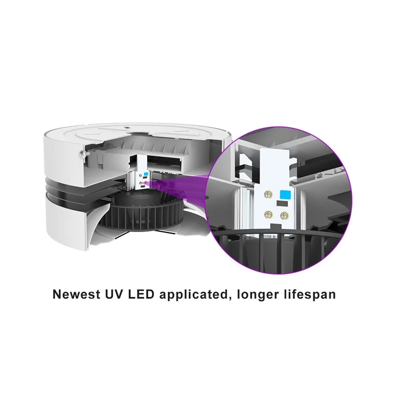 Factory sale UV LED 275nm uvc lamp Ceiling installation Indoor upper air uvc light 10W uv light for occupied area
