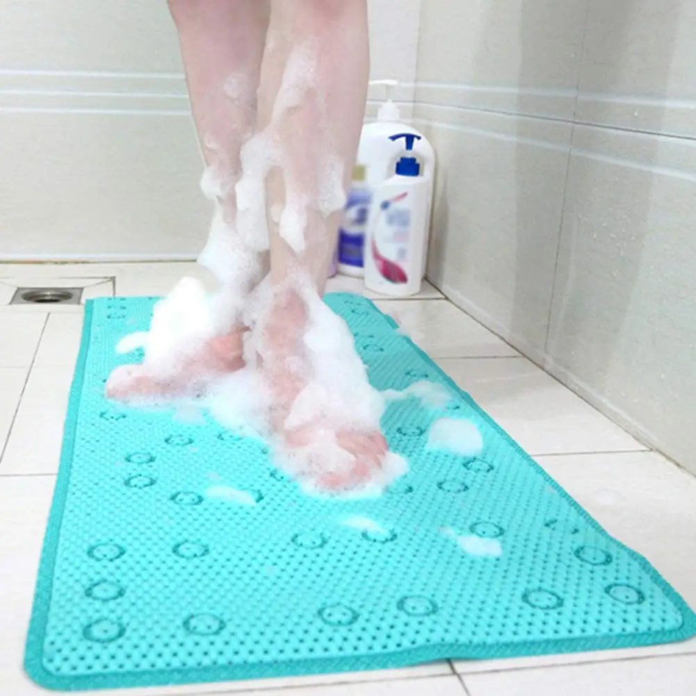 PVC bath mat with suction cups Non slip bathtub mat 36x17