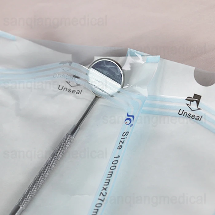 Factory direct selling universal packaging bag for ethylene oxide and steam sterilizer