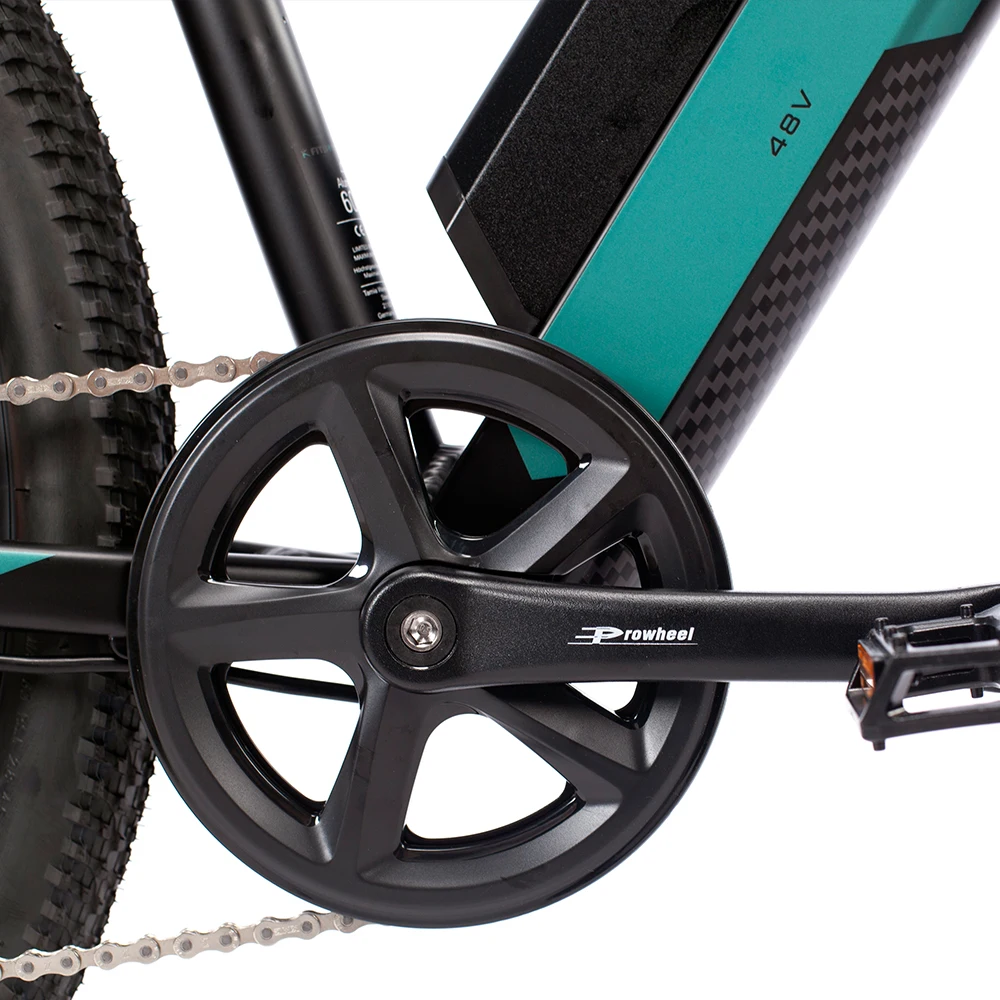 Ezreal MT06 36V 10.4 Ah 27.5 Inch Electric Pedal Assisted Dirt E-Bike Best Mileage Full Suspension with Rear Hub Motor 24 Speed