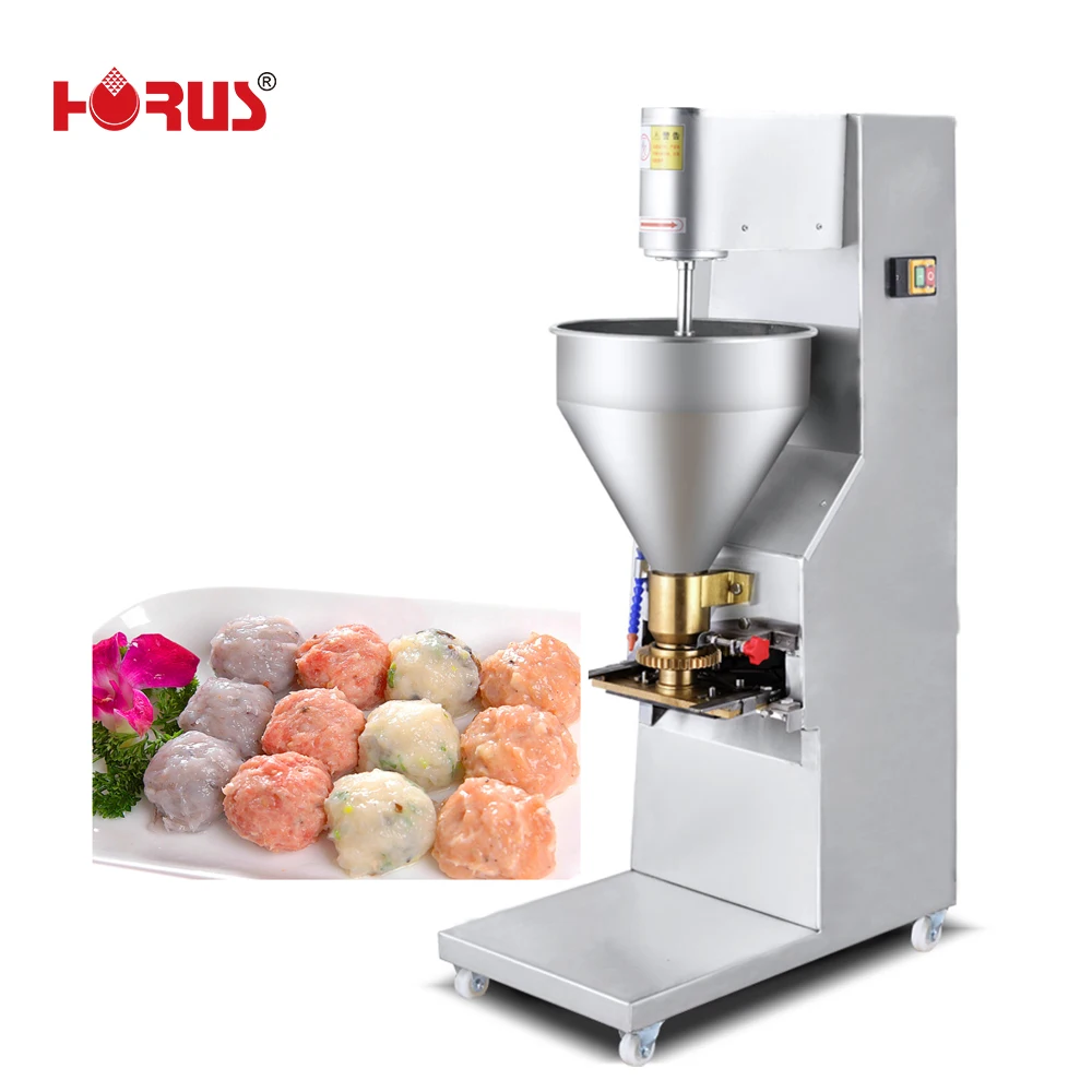 Horus 18000pcs/hour Stainless Steel Stuffed Fishball Meat Ball Maker Meatball Shaping Forming Making Machine